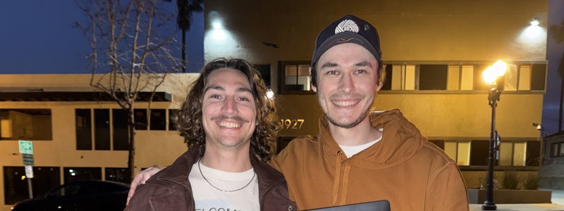Ryan and Max — Co-Founders of Little Hammer Labs